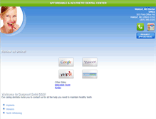 Tablet Screenshot of dentistinwaldorf.com